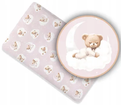 Produktbild von Spannbettlaken für Kinderbett 60x120 cm - 100% Baumwolle -