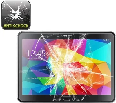 Produktbild von 6x Panzerfolie für Samsung Galaxy Tab 4 10.1 ANTI-SCHOCK Displayschutzfolie MATT
