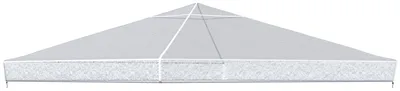 Image de Abri de pavillon – Protection imperméable | Couleur : Gris | Dimensions : 300 x 300 x 80 cm