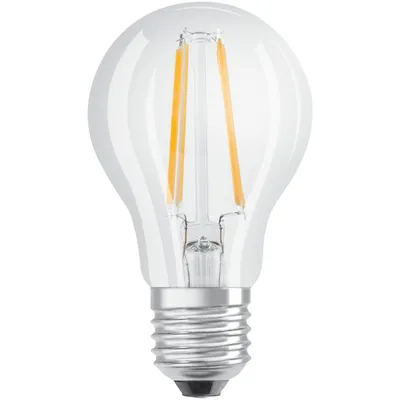 Produktbild von Osram Lamps Filament LED Lampe mit E27 Sockel, klassiche Birnenform, Tageslichtw