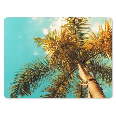 Produktbild von MuchoWow® Mauspad Mousepad Palme - Sommer - Tropisch 23x19 cm - Mousepads - Maus Mat - Pad - Mausunterlage - Schreibtischunterlage - Mauspad