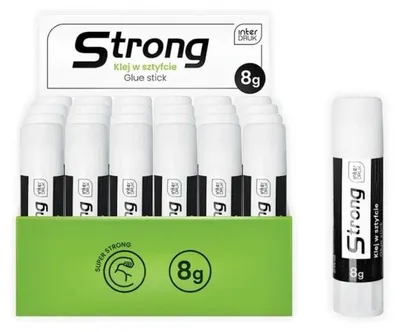 Obrázek produktu pro Lepidlo v tyčince Strong 8 g (24 ks) – INTERDRUK