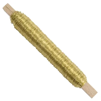 Immagine prodotto di Filo di ferro da 0,5 mm x 50 metri, ideale per composizioni floreali e decorazioni