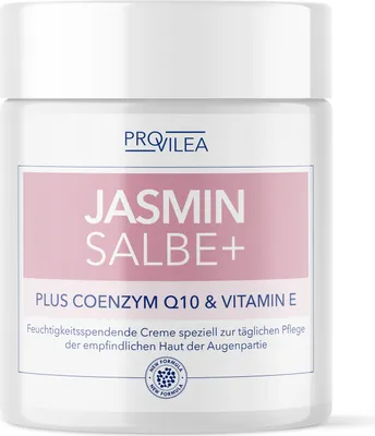 Produktbild von Provilea Jasminsalbe - Jasmin Salbe mit Collagen und Aloe Vera - Augen Creme 100 ml Inhalt - 1x