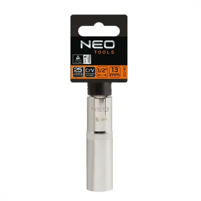 Obrázek produktu pro NEO TOOLS 1/2" dlouhé osmihranné nástrčné hlavice, 16 mm