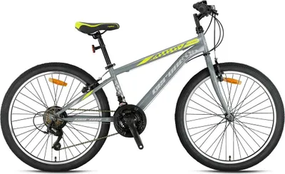 Produktbild von 24 Zoll Kinder Jugend Fahrrad MTB Mountainbike Rad Bike GRN26-034 Grau