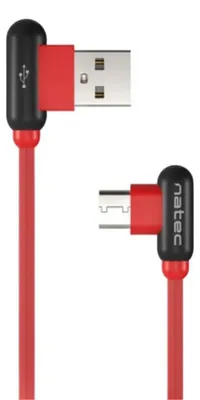 Produktbild von Natec 1201 Usb-a-auf-usb-c-kabel Rot Rot One Size