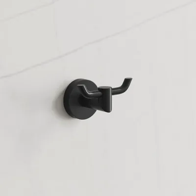 Immagine prodotto di Gancio Kronenbach Lima 2.0 nero con supporto a 2 elementi