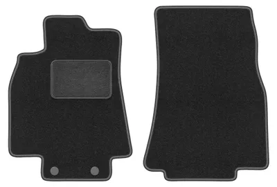 Immagine prodotto di Tappetini anteriori in moquette per Mercedes A- Klasa W169 2004-2012 (hatchback) – 2 pezzi, grigio grafite, su misura – Wielganizator LUX