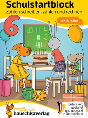 Produktbild von Schulstart-Block ab 6 Jahre - Zahlen schreiben, zählen und rechnen