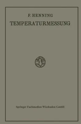 Immagine prodotto di Die Grundlagen, Methoden und Ergebnisse der Temperaturmessung