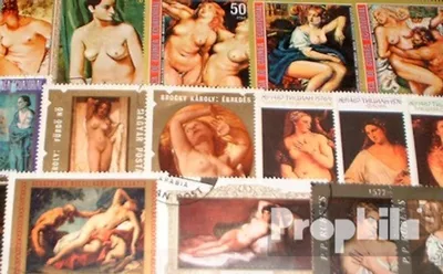Produktbild von Briefmarken Motive 100 verschiedene