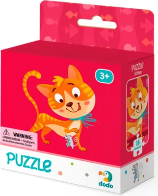 Obrázek produktu pro TM Toys Dodo Puzzle Kočka 16 dílků