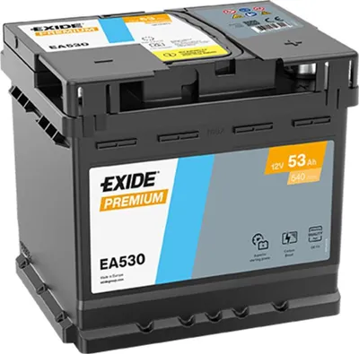 Zdjęcie produktu dla Akumulator rozruchowy Exide 12V 53Ah 540A (En)