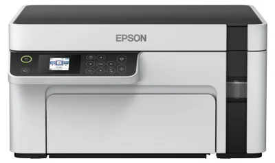 Produktbild von Epson EcoTank M2120, Tintenstrahl, Monodruck, 1440 x 720 DPI, A4, Direktdruck, Weiß