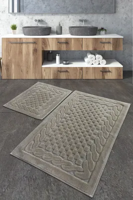 Image de Mijolnir, Bambi- ALS2137, Beige, tapis de bain, 1600 gr/m², 100% COTON