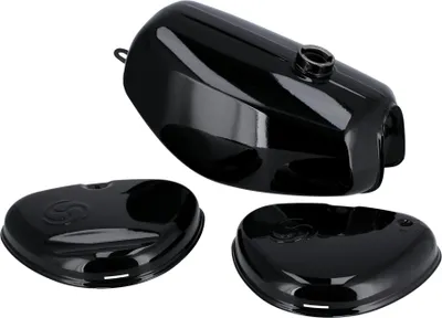 Produktbild von - Set: Tank + Seitendeckel Enduro, Schwarz - Simson S51E, S70E