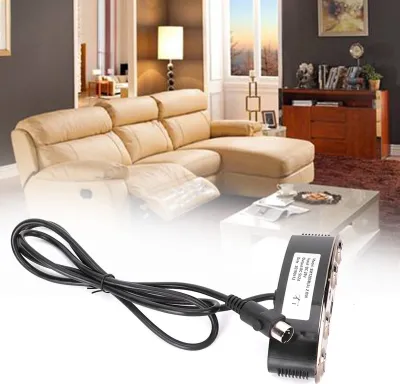 Obrázok produktu pre USB nabíjačka na pohovke, USB nabíjačka, nabíjačka s tlačidlom, USB nabíjacia rukoväť, USB nabíjací ovládač, 5-tlačidlový nabíjací ovládač