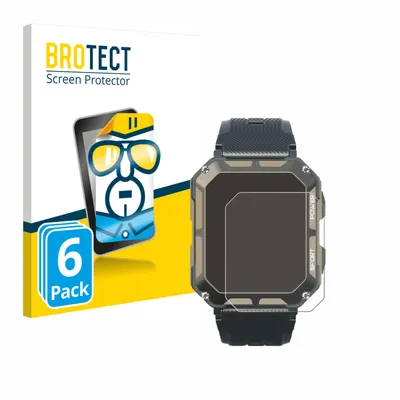 Produktbild von 6x Für Blackview C20Pro 1.83" Schutzfolie BROTECT Displayschutz Display Schutz Folie Klar Transparent
