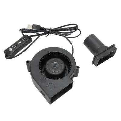 Produktbild von USB-Gebläse, 3.8 Zoll, 3-Gang-Modus, DC5V, bürstenlos, 3800 U/min, 22 CFM, Computer-Lüfter für PC-Elektronik, 3D-Drucker