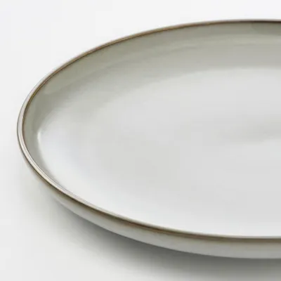 Produktbild von IKEA Gladelig Speiseteller flach grau 25 cm