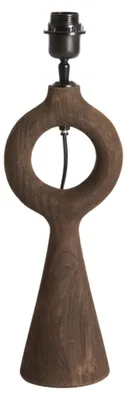 Zdjęcie produktu dla Light & Living - lampa stołowa - Sabuli - brązowy - drewno - pojedynczy osprzęt - E27 - 7040564