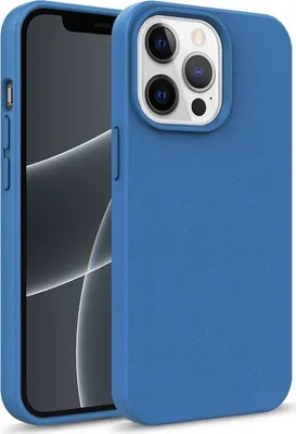 Produktbild von Mobigear  iPhone 14 Pro Hülle Umweltfreundliches Backcover - Blau
