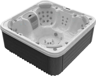 Produktbild von Wellis Vienna Life Whirlpool Außenwhirlpool 230x230x90cm für 7 Personen inkl. Thermocover