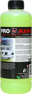 Produktbild von 1L ProNano CampCare Foam | CampCare Schaum | Wohnmobil Shampoo | Berührungslose und kratzerfreie Reinigung | Konzentratprodukt | Nano-Technologie