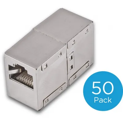 Produktbild von Wirewin 121169-50, RJ-45, Grau, Metall, 50 Stück(e)