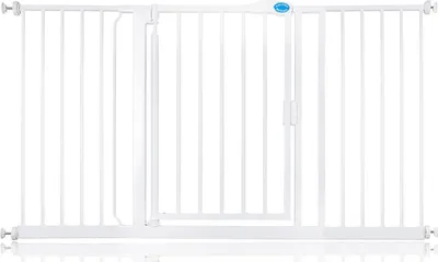 Produktbild von Bettacare Auto Close Haustiergitter, 147cm - 154cm, Weiß