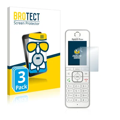 Produktbild von 3x BROTECT Entspiegelungs Schutzglas für AVM Fritz!Fon C6 Schutzfolie Panzer Folie Glas Display Schutz matt