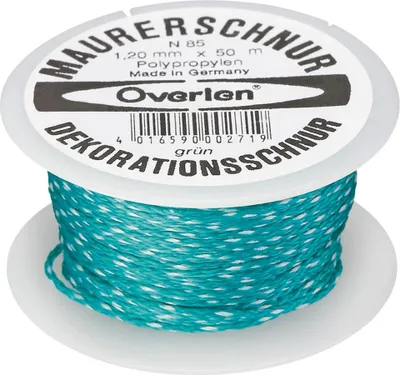 Image de Overmann Cordon de maçon PP 1,2mm 50m vert