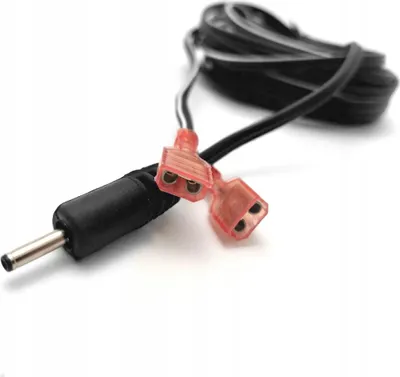 Produktbild von Stromkabel 3 Meter 3m für Kamerafallen 12V Akku 2,5 Stecker