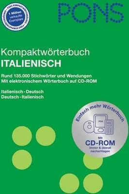 Produktbild von PONS Kompaktwörterbuch Italienisch, m. CD-ROM