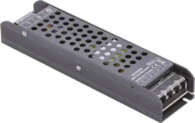 Immagine prodotto di Alimentatore modulo LED lungo grafite IP20 / 12V / 16,66A / 200W