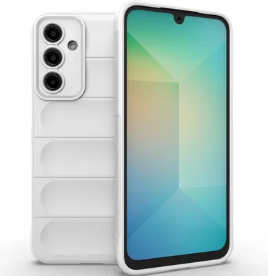 Produktbild von Handyhülle für Samsung Galaxy A16 5G Weich TPU Silikon Stossfest Anti-rutsch Hülle Weiß