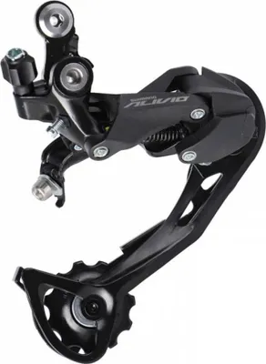 Image de Dérailleur arrière Shimano ALIVIO RD-M3100, design Shadow, SGS 9 vitesses, noir, haut de gamme...