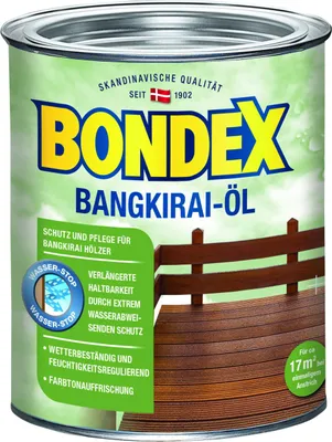 Produktbild von Bondex Bangkirai Öl 0,75 l - 329612