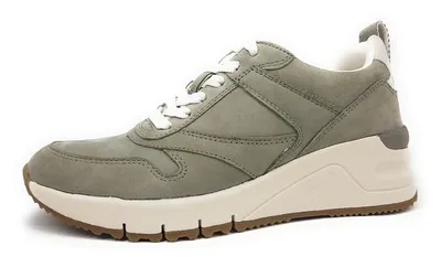 Produktbild von Tamaris Damenschuhe Schnürschuhe Sportive Sneaker Grün Freizeit, Schuhgröße:40 EU
