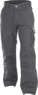 Produktbild von DASSY® Jackson Canvas Arbeitshose mit Kniepolstertaschen ZEMENTGRAU Gr.50 Länge: PLUS