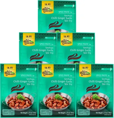 Produktbild von AHG Szechuan Chilli Ingwer Knoblauch Paste 6x50g