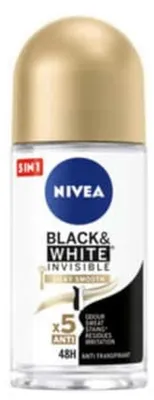 Produktbild von Nivea Deo Roll-on – Invisible Black & White Silky 50 ml