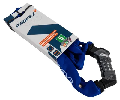 Produktbild von Profex 81662 Neo 130 Cm Kettenfahrradschloss Mit Zahlenschloss