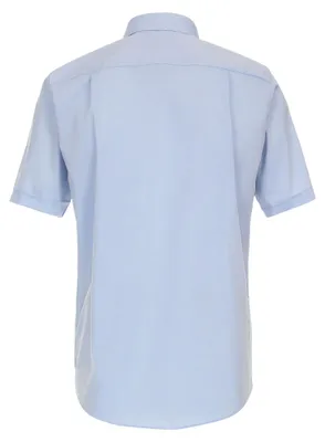 Produktbild von Redmond - Comfort Fit - Herren Kurzarm Hemd (140900), Größe:4XL, Farbe:Blau(10)