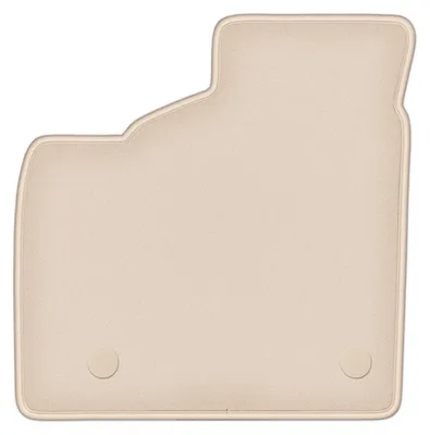Produktbild von DURBAN Beige Velours-Fahrerfußmatte für Nissan X-trail IV T33 MHEV (2022-)