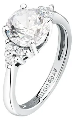 Produktbild von Glänzender Silberring für Damen Tesori SAIW29901 - Umfang: 56 mm.
