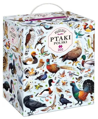 Zdjęcie produktu dla Puzzle 200 elementów Ptaki Polski Puzzlove CzuCzu