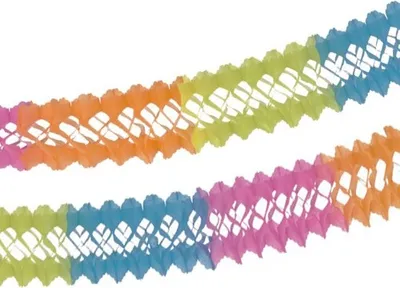 Produktbild von Girlande, Papier Ø 16 cm · 4 m "Summer Colours"