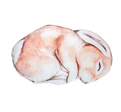 Obrázok produktu pre Roztomilý detský dekoračný vankúšik ZAJAČIK Klasický 35x21 cm